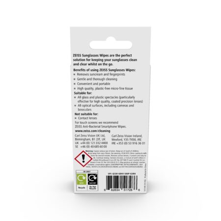 ZEISS sunglasses Lens Wipes 10 Pack _ Back