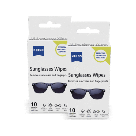 ZEISS Sunglass Wipes (2 x 10 Pack)