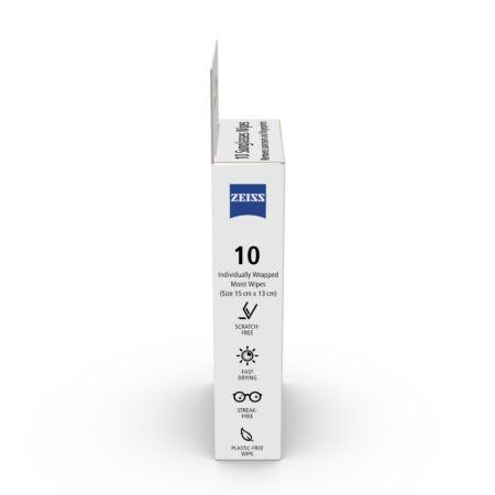 ZEISS sunglasses Lens Wipes 10 Pack _ Left